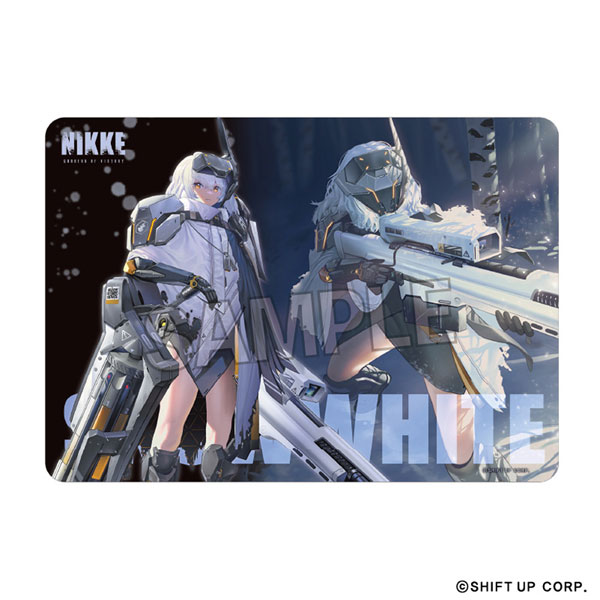 勝利の女神：NIKKE イラストプレイマットNT スノーホワイト[PROOF