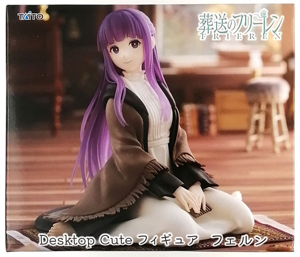 中古】(本体A/箱B)葬送のフリーレン Desktop Cute フィギュア フェルン