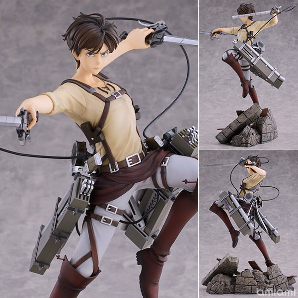 進撃の巨人 エレン・イェーガー 1/7 完成品フィギュア[ENSOUTOYS