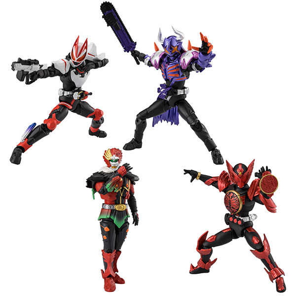 掌動 EXCEED 仮面ライダー 4個入りBOX (食玩)[バンダイ]《発売済・在庫品》