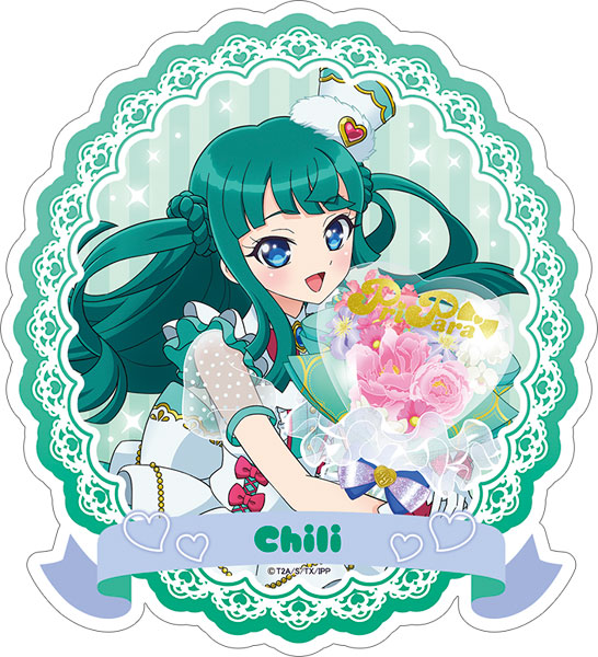 プリパラ ステッカー 月川ちり[ムービック]《発売済・在庫品》