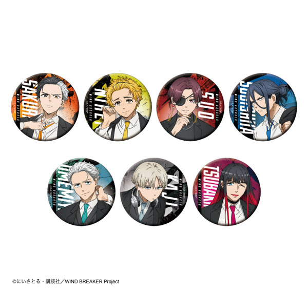 WIND BREAKER トレーディング缶バッジ スーツver コンプリートセット