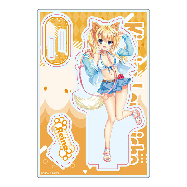 金色ラブリッチェ 描き下ろし アクリルスタンド 妃玲奈 わんこver.[み