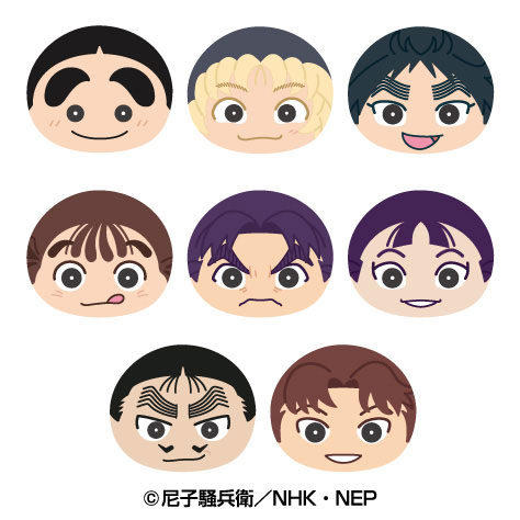 忍たま乱太郎 おまんじゅうにぎにぎマスコット陸 8個入りBOX