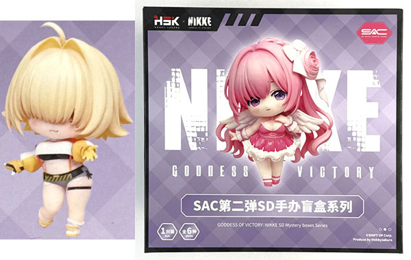 勝利の女神：NIKKE SACシリーズ Vol.2 デフォルメフィギュア エレグ