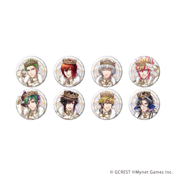 ホログラム缶バッジ(57mm)「夢王国と眠れる100人の王子様」17/公式