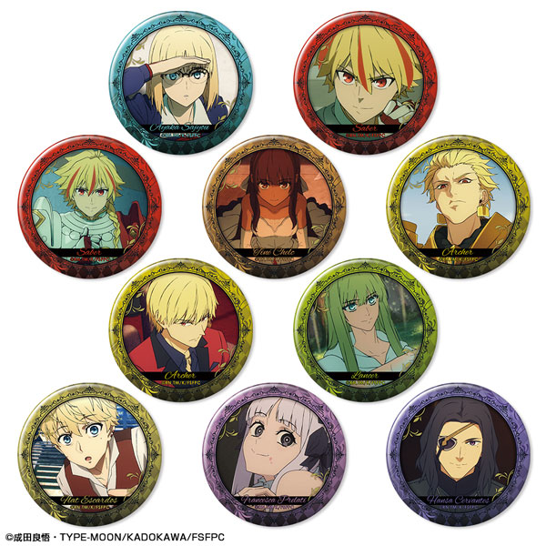 TVアニメ『Fate/strange Fake』 トレーディング缶バッジ 10個入りBOX