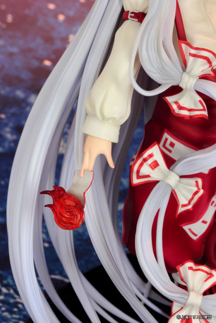 東方プロジェクト 1/8 蓬莱の人の形 藤原妹紅(ふじわらのもこう) 完成