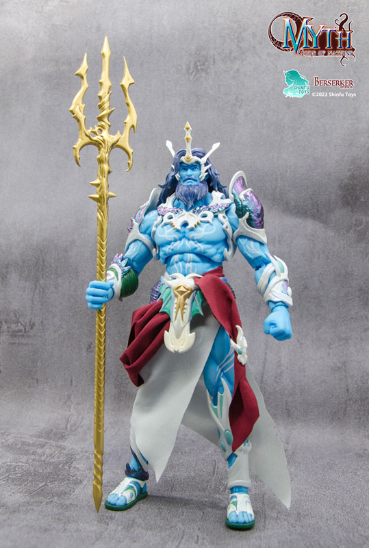 神話シリーズ M03 ポセイドン 1/12スケール可動フィギュア[BERSERKER