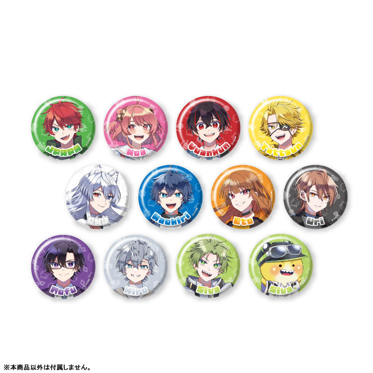 カラフルピーチ からぴちコレクション Vol.1 缶バッジ(じゃぱぱ Ver