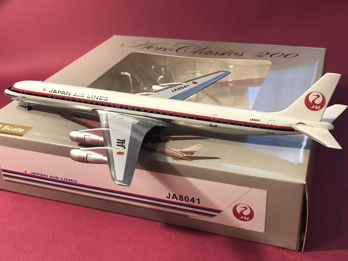 新品】Aeroclassics 1/200 JAL 日本航空 DC-8-61 JA8041 小難の落札