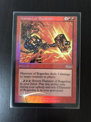 中古】【MTG】【ジャッジ褒賞】ボガーダンの鎚/Hammer of Bogardan【英