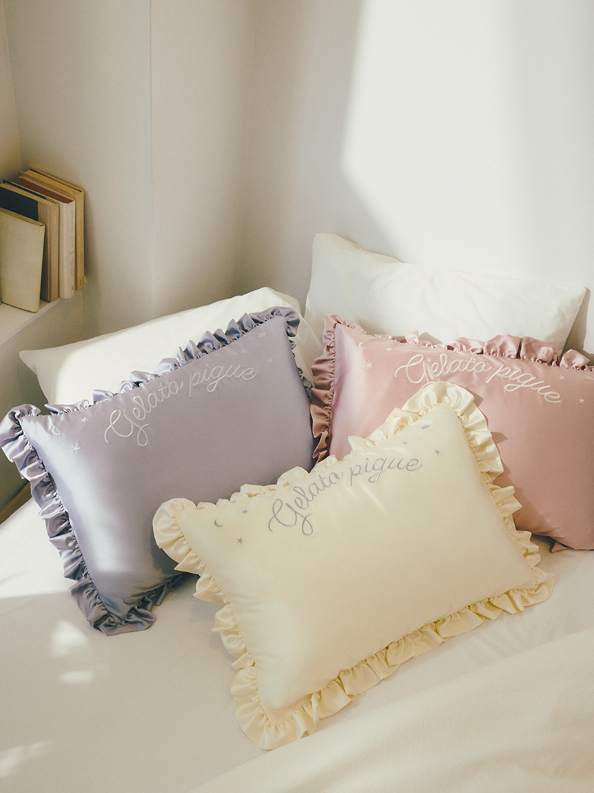 Sleep】パッケージ付き 刺繍ピローケース(枕カバー)｜ルームウェア