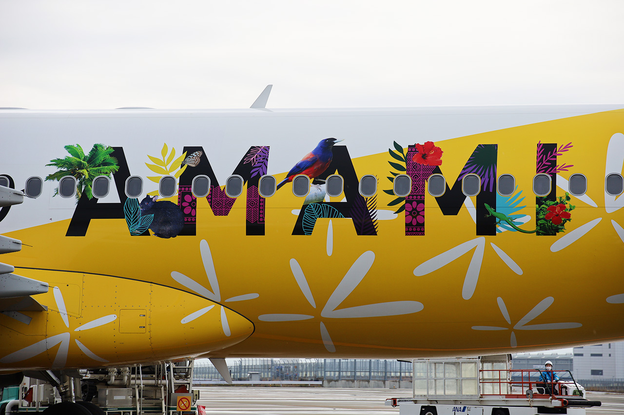 ピーチ、バニラエア塗装機「Fly Peach to AMAMI」号が運航終了