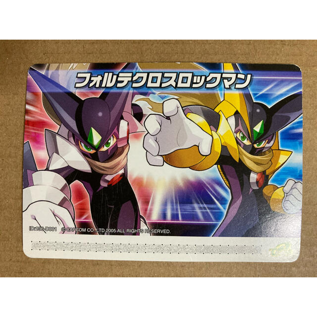 CAPCOM - ロックマンエグゼ フォルテクロスロックマンの通販 by
