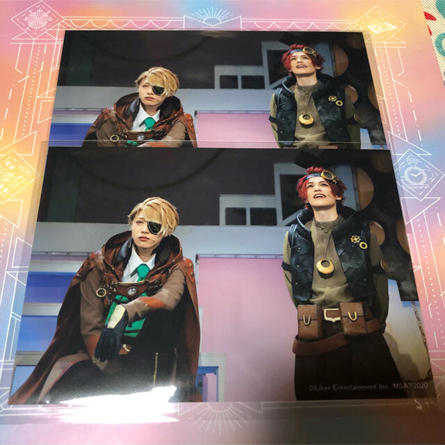 エーライ ブロマイド ステショ 茅ヶ崎至(ボイド) &佐久間咲也(コルト