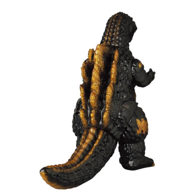 中古 メディコム 安楽安作 ゴジラ & モスラの幼虫 モスラ対ゴジラ版 2