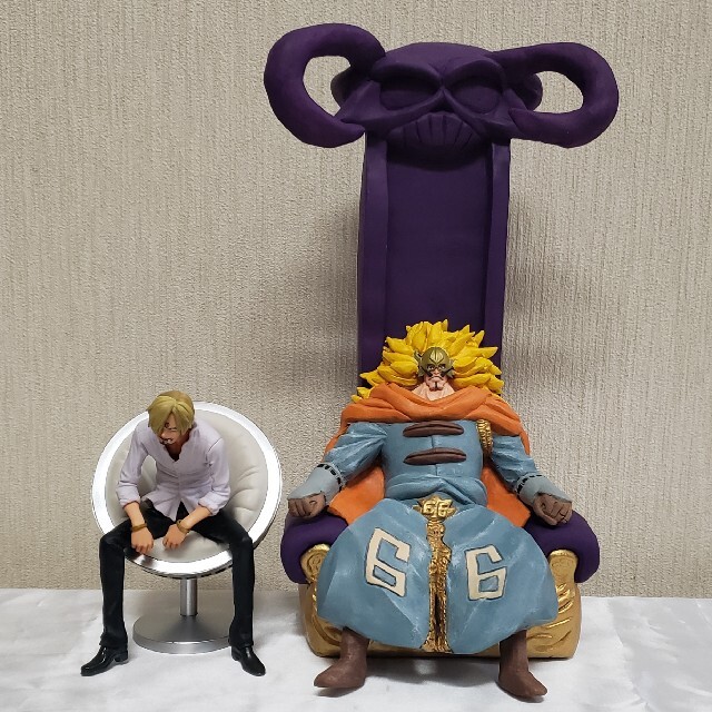BANPRESTO - 6 ワンピース ヴィンスモーク グラメン サンジ ジェルマ