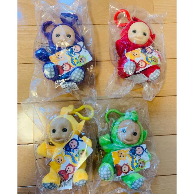 新品未開封 Teletubbies テレタビーズぬいぐるみチャームキーホルダー