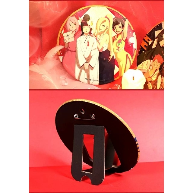 ナルト疾風伝 NARUTO ◎祝言 ナルト×ヒナタ セット 中国限定 缶バッジ