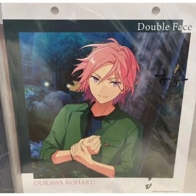 あんスタ イラストカード サイン入り 三毛縞斑 桜河こはく DoubleFace