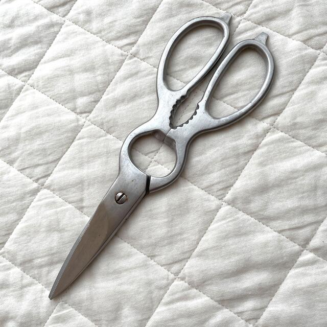 MUJI (無印良品) - 廃盤☆無印良品【オールステンレス キッチンばさみ