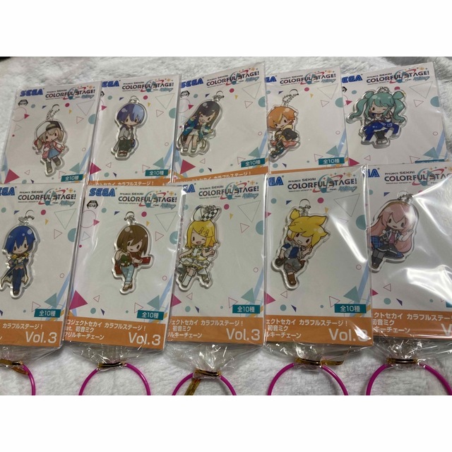 SEGA - プロセカ アクキー 10種 コンプ の通販 by ユキ｜セガならラクマ