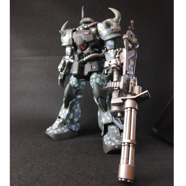BANDAI - ガンプラMG グフカスタム【全塗装】の通販 by yui-chan's