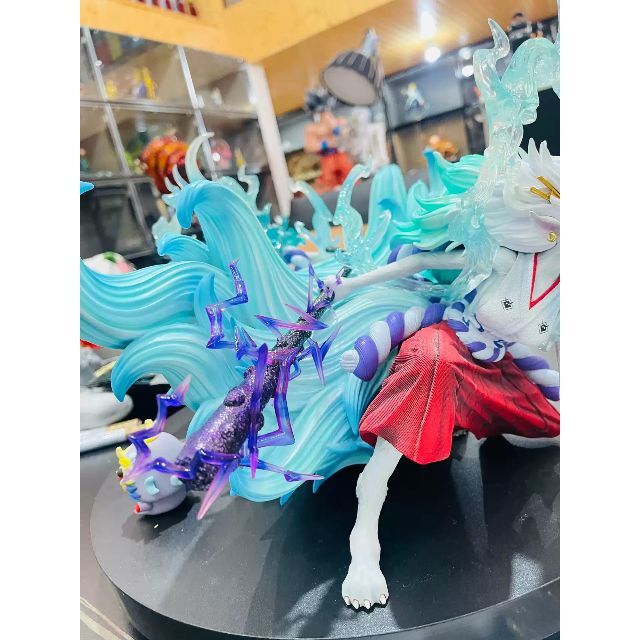 ワンピース 人獣型 ヤマト フィギュア ガレージキット 塗装済み完成品
