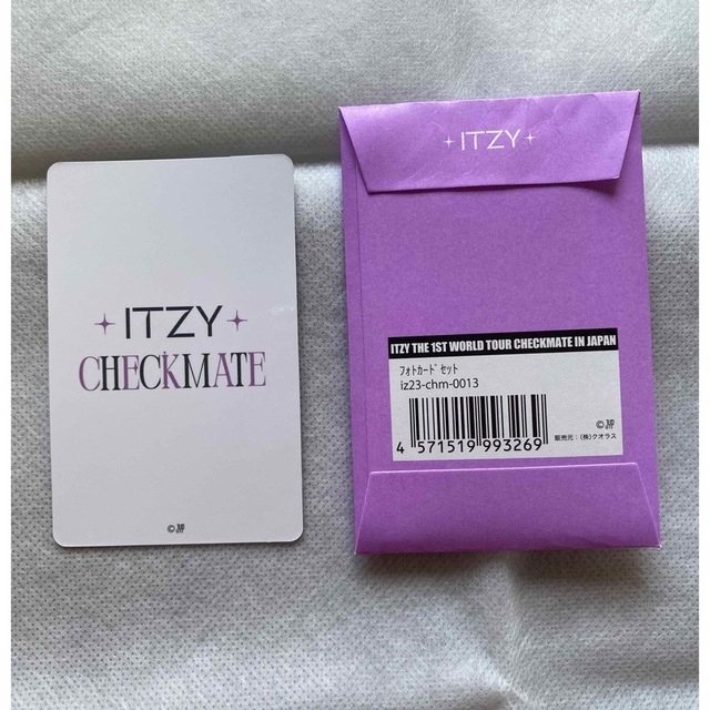 ITZY - ITZY CHECKMATE 日本コンサート 公式 フォトカード チェリョン