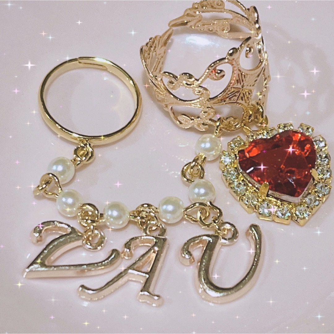 ハンドメイドリングの通販 by a｜ラクマ