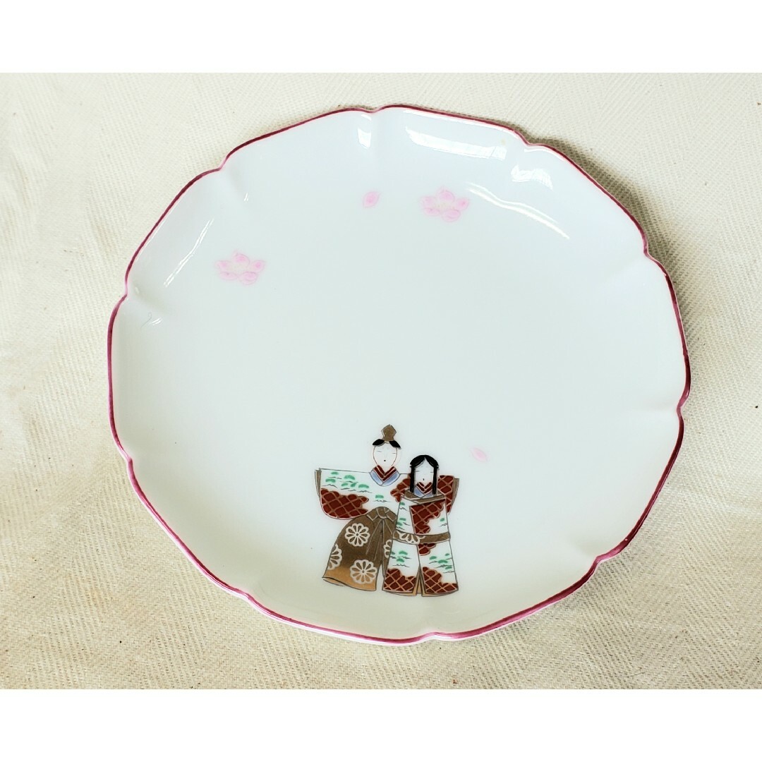 深川製磁 - 深川製磁お雛様小皿5枚セット 有田焼の通販 by NOAH's shop