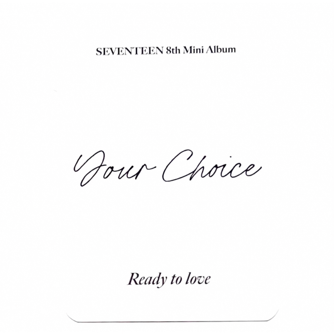 SEVENTEEN - SEVENTEEN ジョンハン Yourchoice 一直娱 中国 ヨントンの