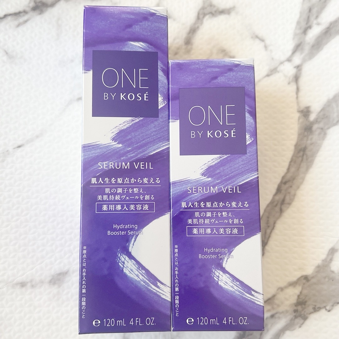 即日発送】ワンバイコーセー セラムヴェール 3本セット ONE BY KOSE