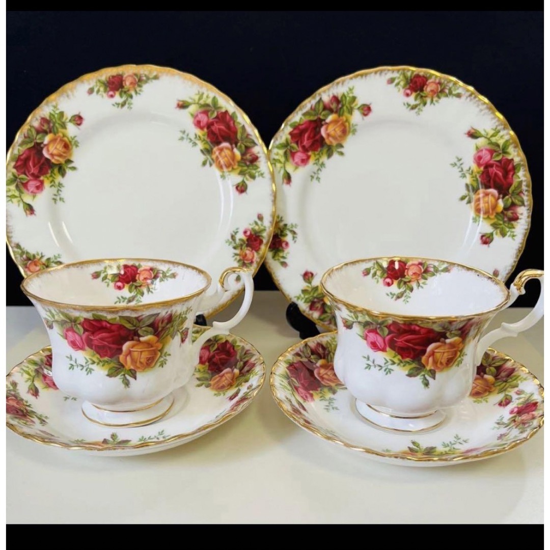 ROYAL ALBERT - ロイヤルアルバート オールドカントリーローズ 4人用
