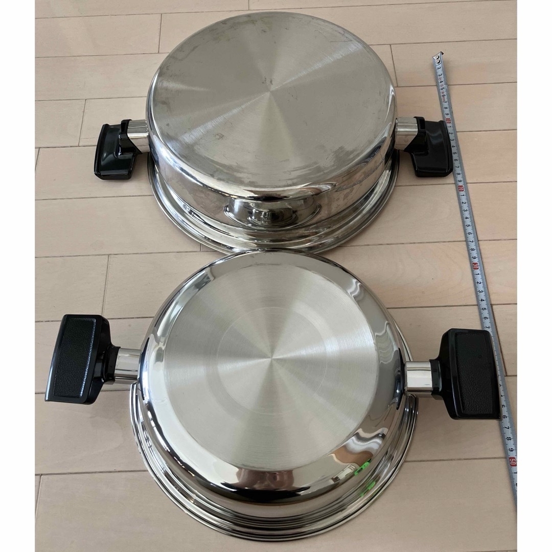 JUKI - 【美品】クックベスト JUKI 無水鍋(大)セットの通販 by