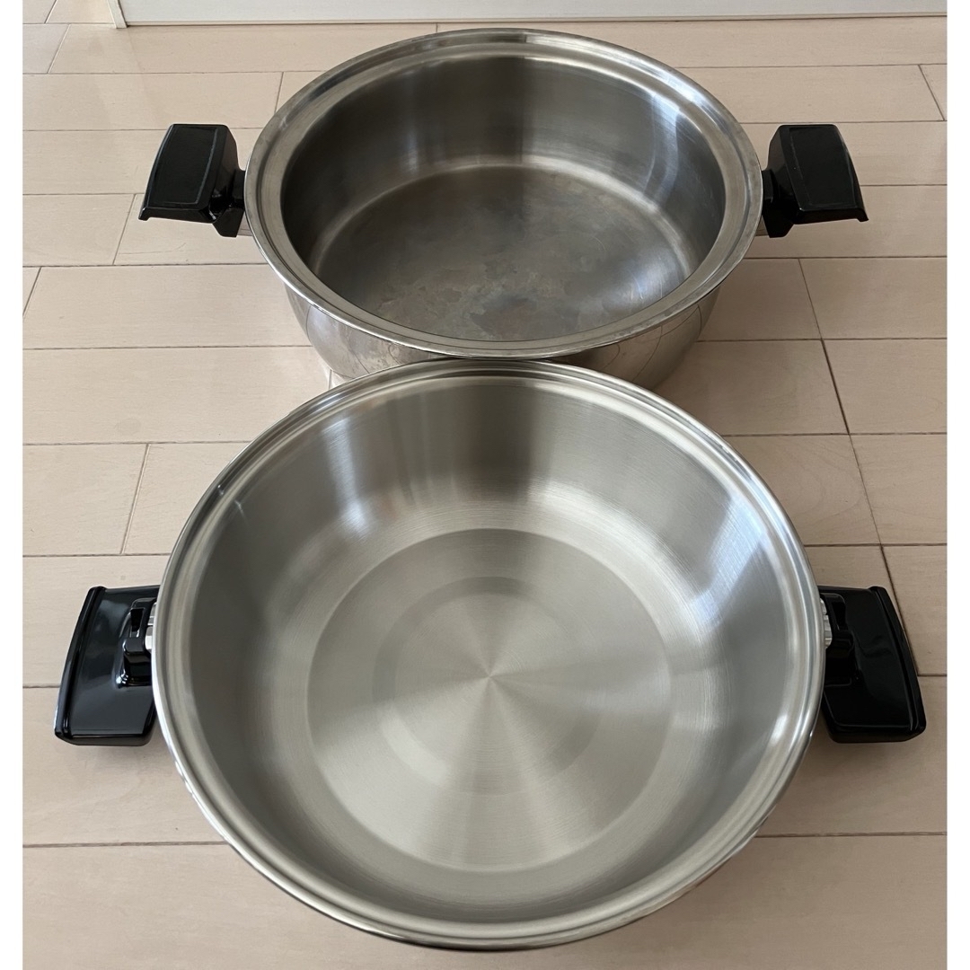 JUKI - 【美品】クックベスト JUKI 無水鍋(大)セットの通販 by