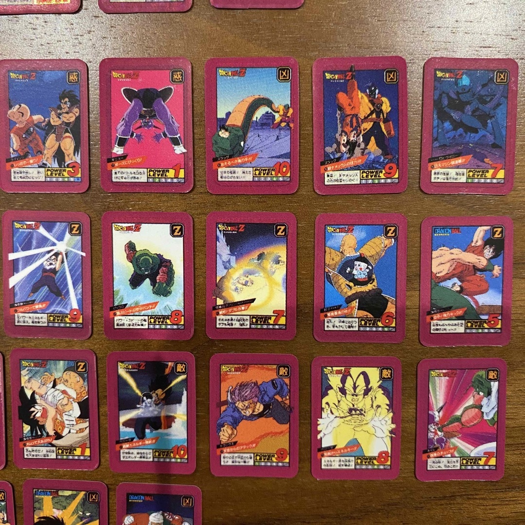 ドラゴンボール - ドラゴンボールZ ミニミニカードダス33枚 90年代