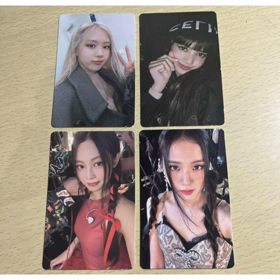BLACKPINK ジェニートレカ&クリアポーチ ブラック BLACKPINK ジェニー