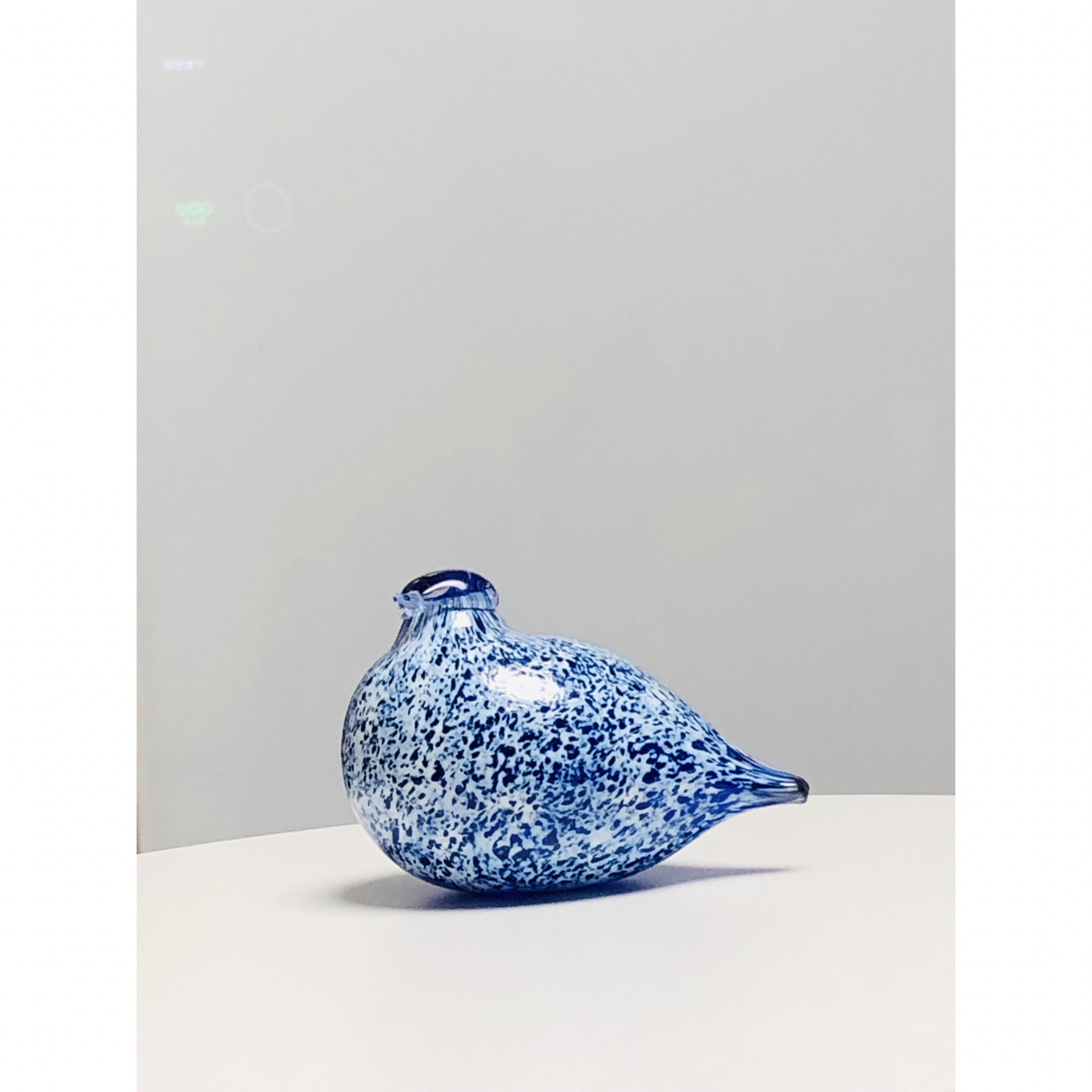 iittala - イッタラ バード レア ヴィンテージ ブルー ホワイトの通販