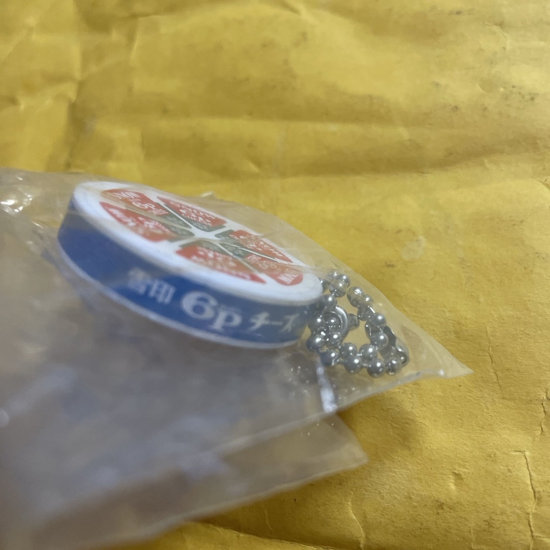 雪印メグミルク - 雪印6Pチーズ ミニチュア キーホルダーの通販 by