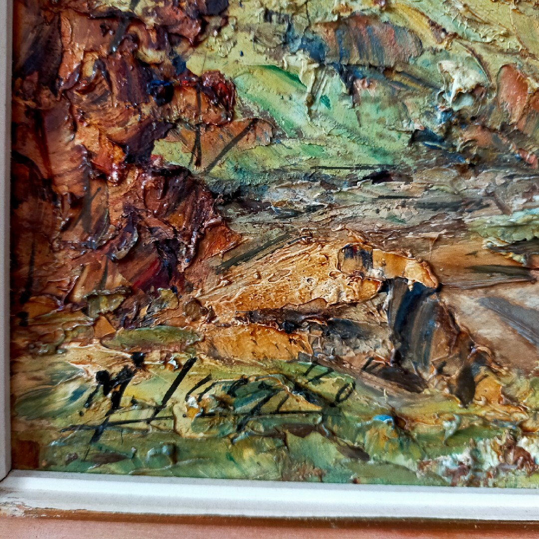 カナダROYAL GALLERY 絵画 油絵 画家肉筆 風景画の通販 by Ava's shop