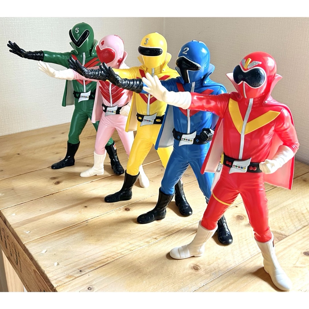 ゴレンジャーDX ビッグソフビ 希少 5体セット 28cmの通販 by TOMO's