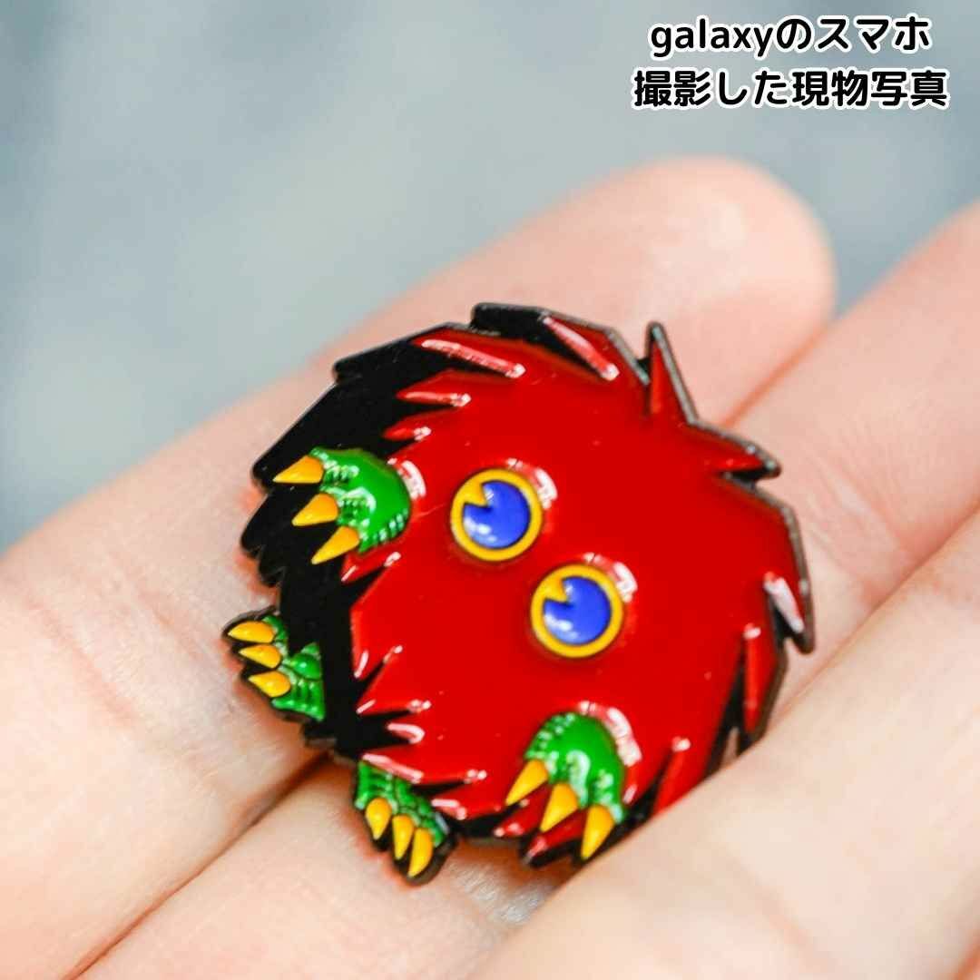 クリボー バッジ ピンズ 遊戯王 グッズ 武藤遊戯 茶色 27mm 国内【残5