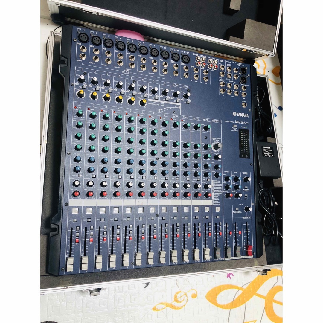 YAMAHA MG166CX 16chミキサー SKBケース付き YAMAHA MG166CX 16ch
