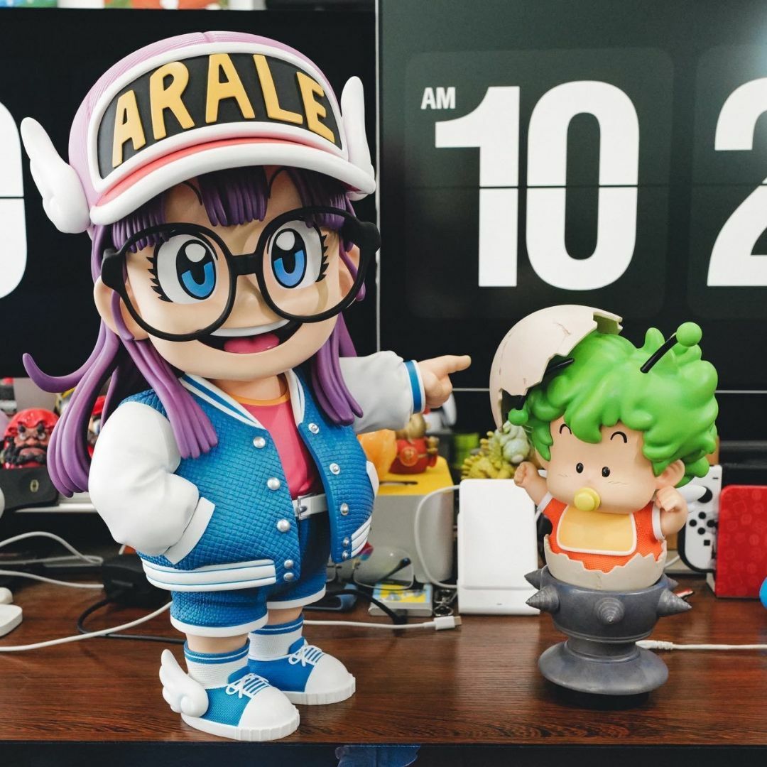 Dr.スランプ アラレちゃん 則巻ガジラ セット ガレージキット
