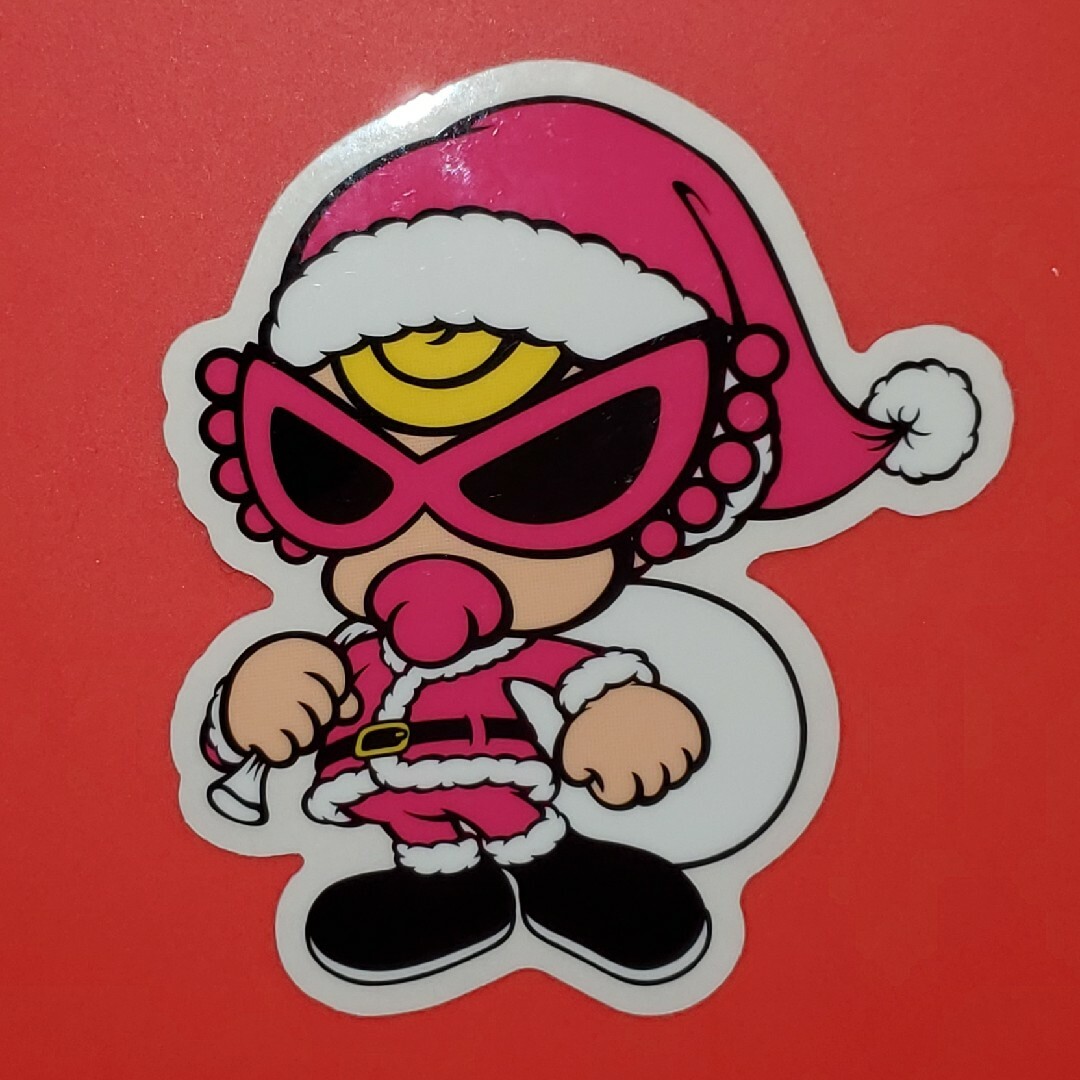 HYSTERIC MINI - ステッカー ヒスミニちゃん サンタ クリスマス