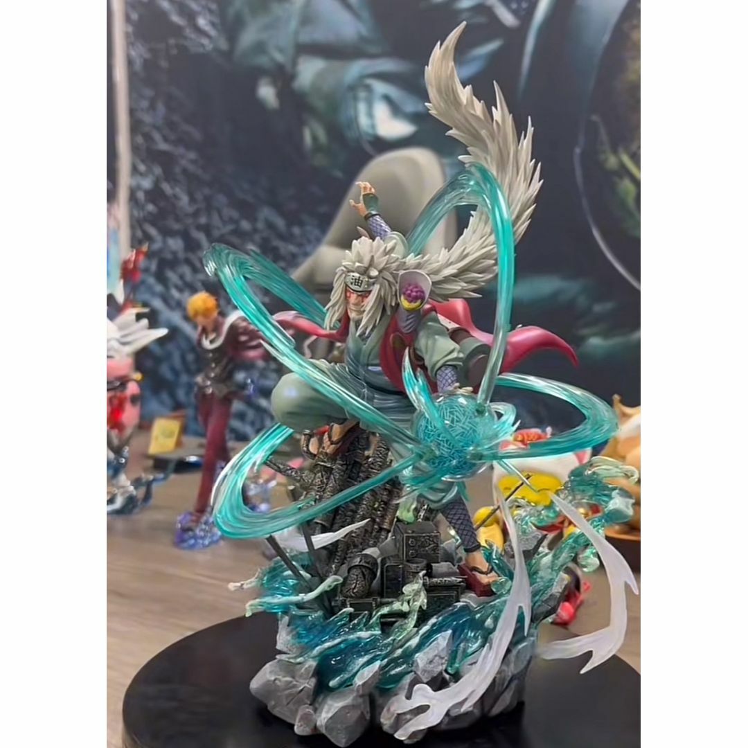 ナルト 自来也 仙人モード ガレージキット 塗装済み完成品 フィギュア
