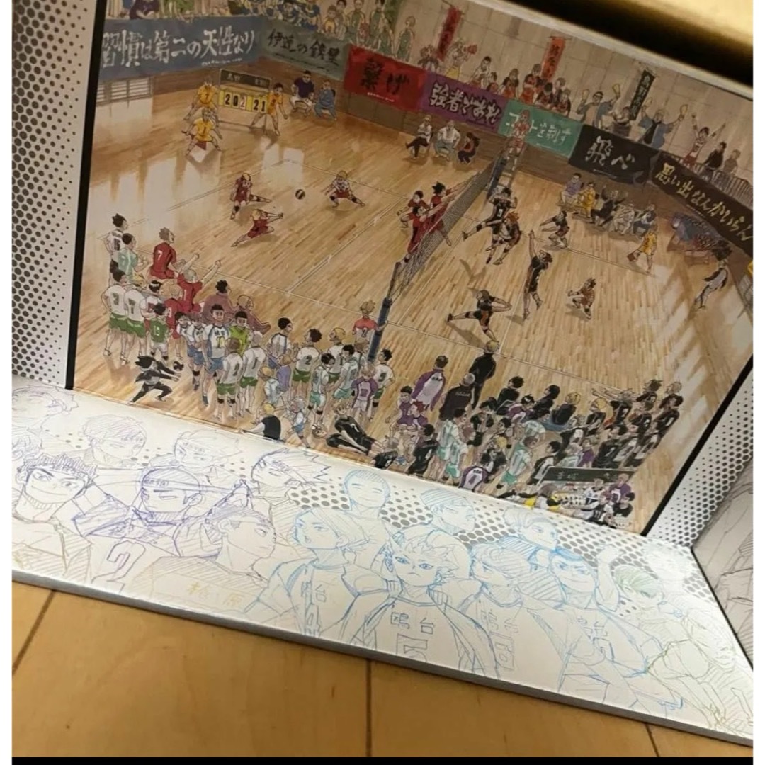 ショップ ハイキュー ジャンプコミックス収納BOX 特製しおり付き 全巻