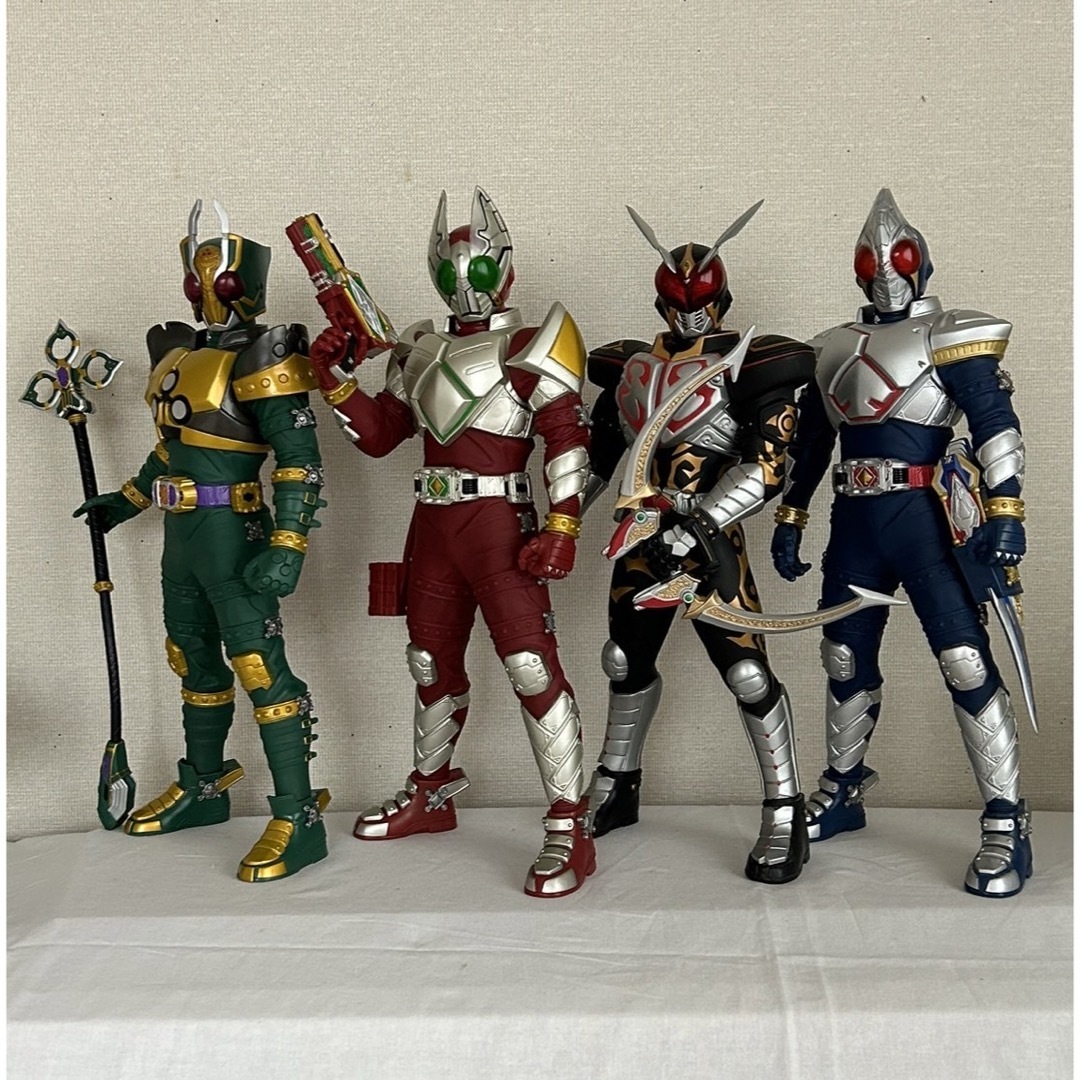 送料込】仮面ライダーブレイド ビッグサイズソフビ 4体セットの通販 by